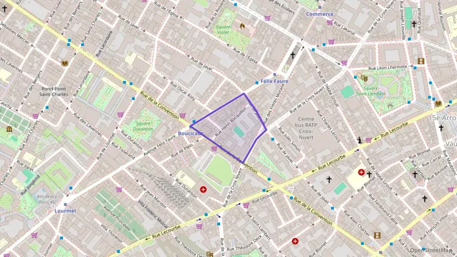 Appartement 54 m² deux pieces à vendre à Paris 15e Arrondissement