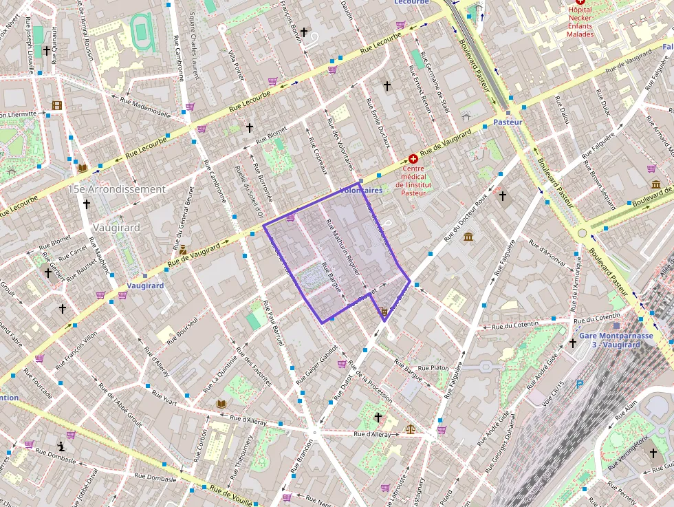 Appartement 65 m² trois pièces à vendre à Paris 15e Arrondissement