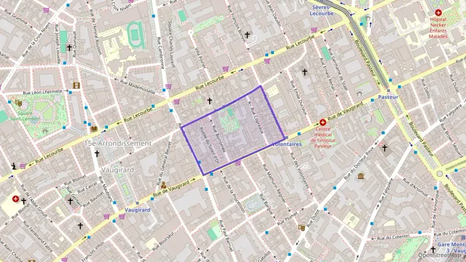 Appartement 49 m² trois pièces à vendre à Paris 15e Arrondissement