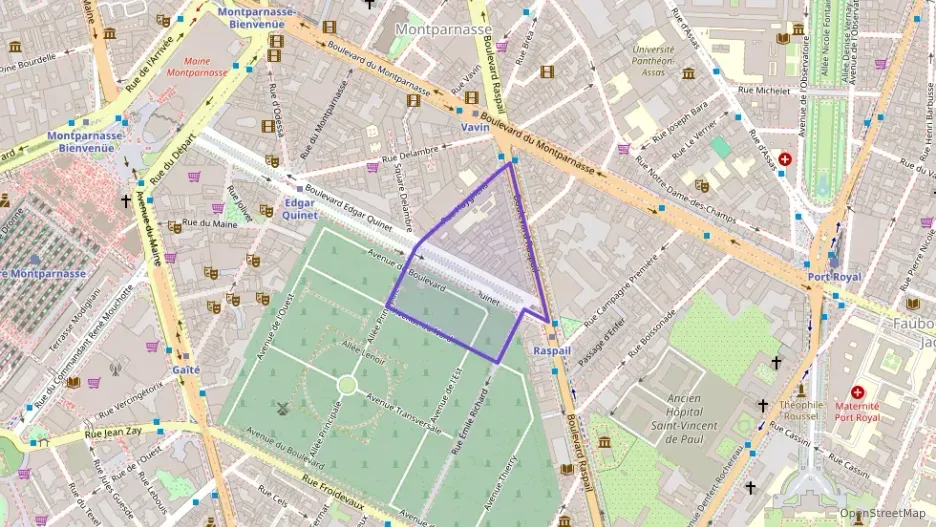 Appartement 68 m² trois pièces à vendre à Paris 14e Arrondissement