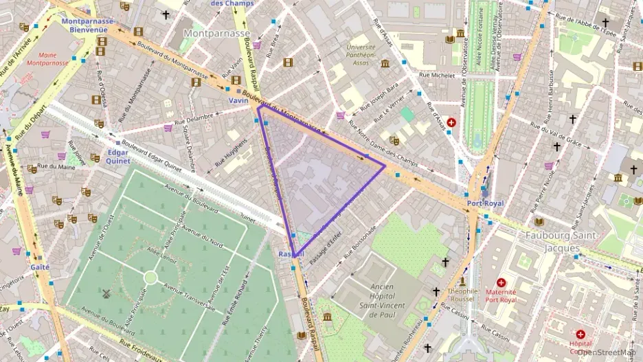 Appartement 38 m² deux pieces à vendre à Paris 14e Arrondissement