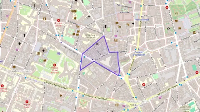 Appartement 135 m² 5 pièces à vendre à Paris 5e Arrondissement