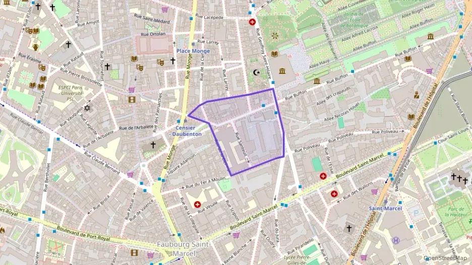 Appartement 42 m² deux pieces à vendre à Paris 5e Arrondissement