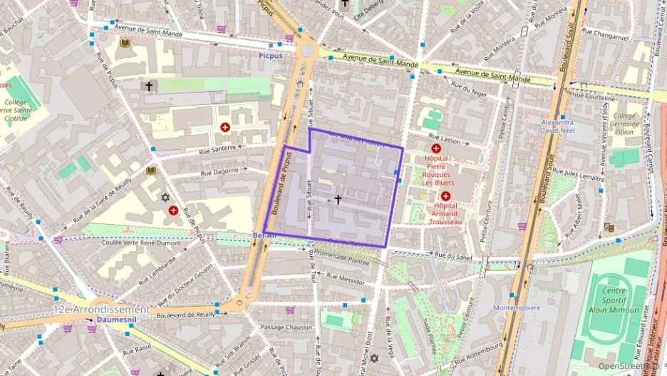 Appartement 43 m² deux pieces à vendre à Paris 12e Arrondissement