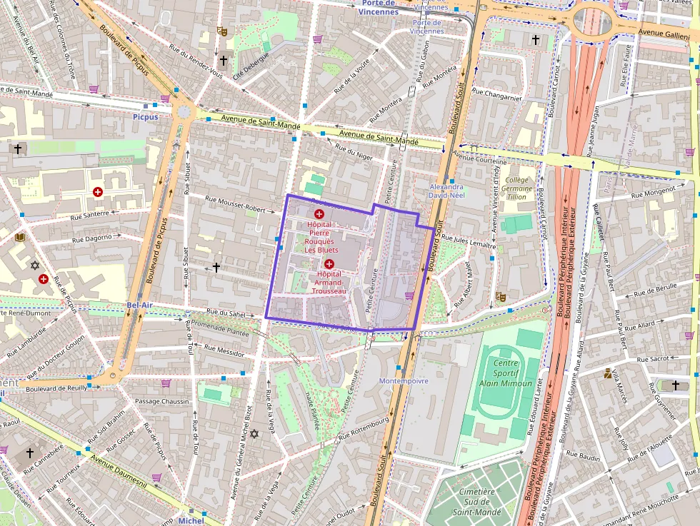 Appartement 70 m² quatre pièces à vendre à Paris 12e Arrondissement