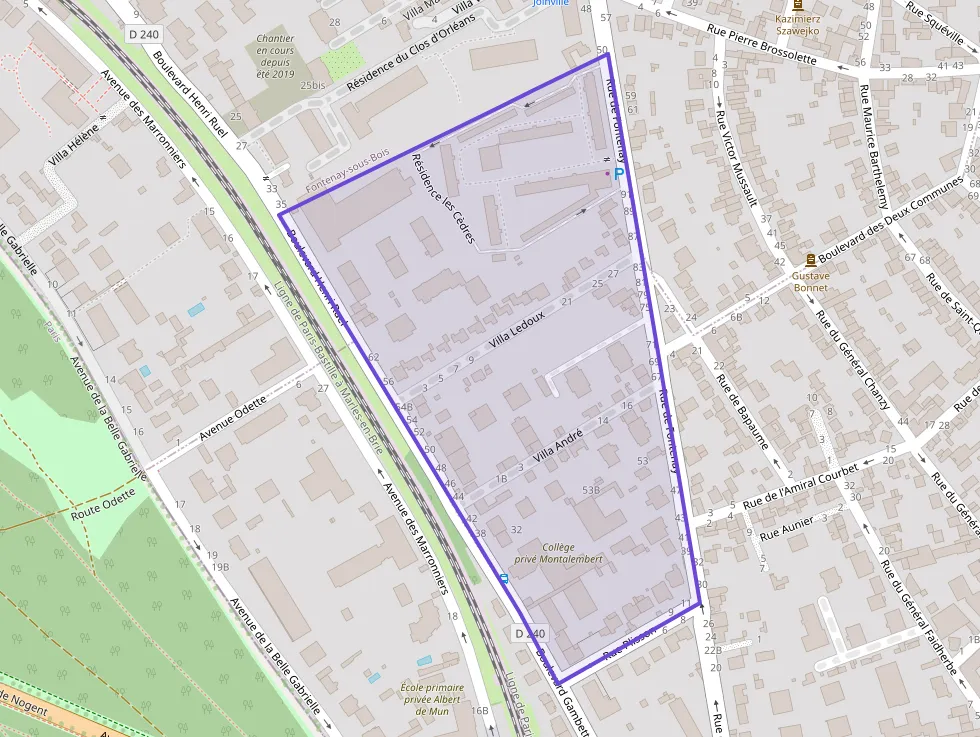 Appartement 67 m² quatre pièces à vendre à Nogent-sur-Marne