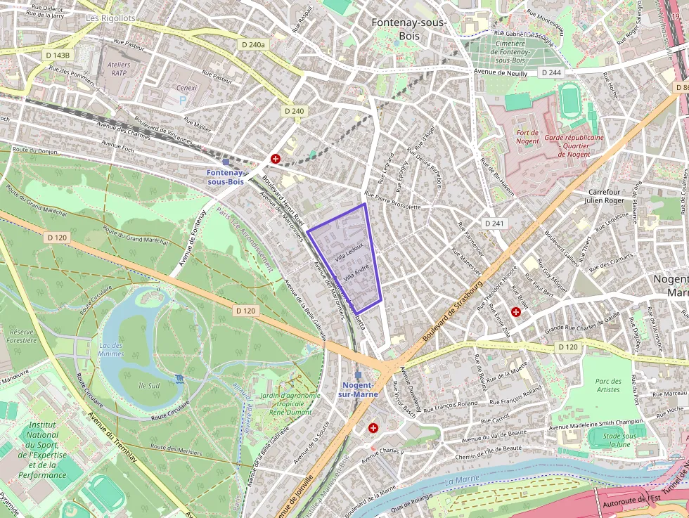 Appartement 67 m² quatre pièces à vendre à Nogent-sur-Marne