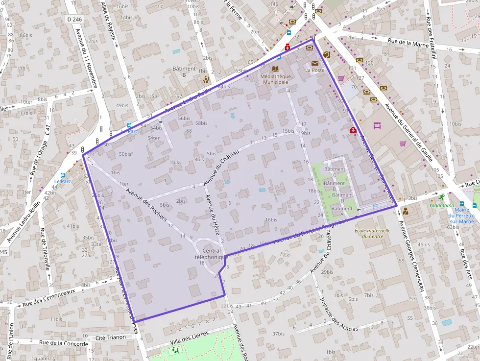 Appartement 62 m² deux pieces à vendre à Le Perreux-sur-Marne