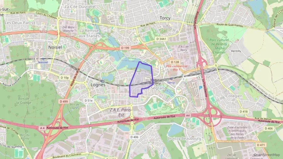 Appartement 52 m² trois pièces à vendre à Lognes Appartement 52 m² trois pièces à vendre à Lognes