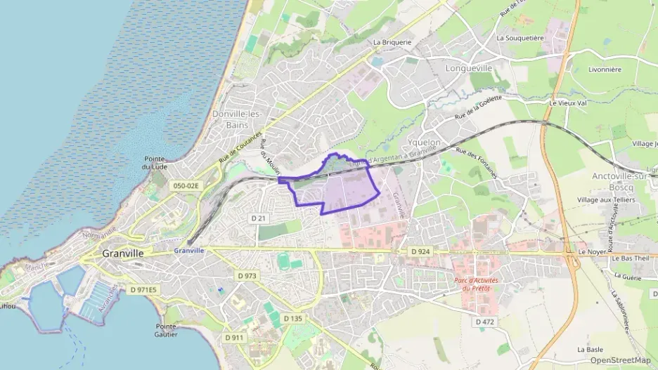 Appartement 59 m² trois pièces à vendre à Granville Appartement 59 m² trois pièces à vendre à Granville