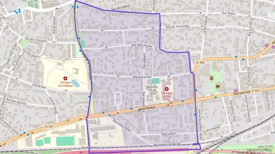 Appartement 50 m² trois pièces à vendre à Saint-Cloud Appartement 50 m² trois pièces à vendre à Saint-Cloud