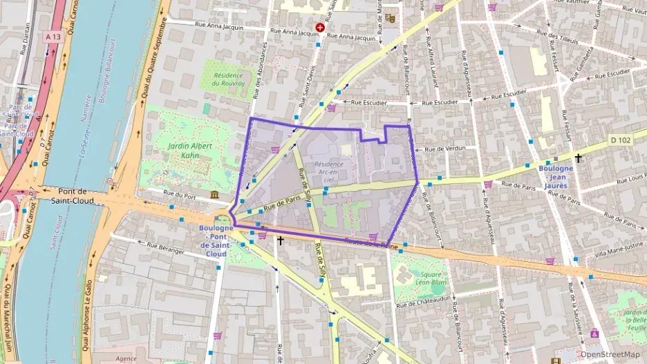 Appartement 117 m² cinq pièces à vendre à Boulogne-Billancourt Appartement 117 m² cinq pièces à vendre à Boulogne-Billancourt