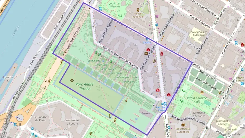 Appartement 49 m² deux pieces à vendre à Paris 15e Arrondissement