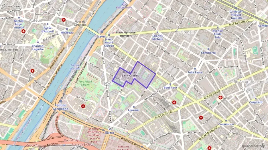 Appartement 22 m² deux pieces à vendre à Paris 15e Arrondissement
