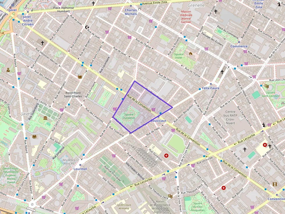 Appartement 45 m² trois pièces à vendre à Paris 15e Arrondissement