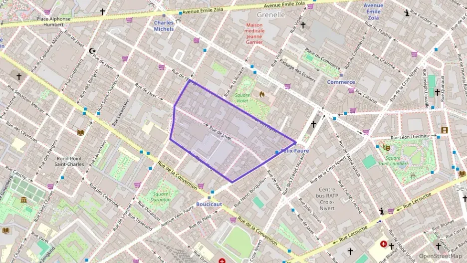 Appartement 65 m² trois pièces à vendre à Paris 15e Arrondissement