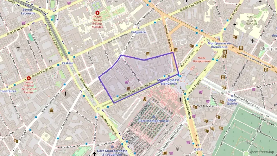 Appartement 45 m² deux pieces à vendre à Paris 15e Arrondissement