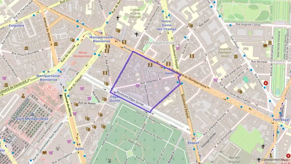 Appartement 26 m² deux pieces à vendre à Paris 14e Arrondissement Appartement 26 m² deux pieces à vendre à Paris 14e Arrondissement