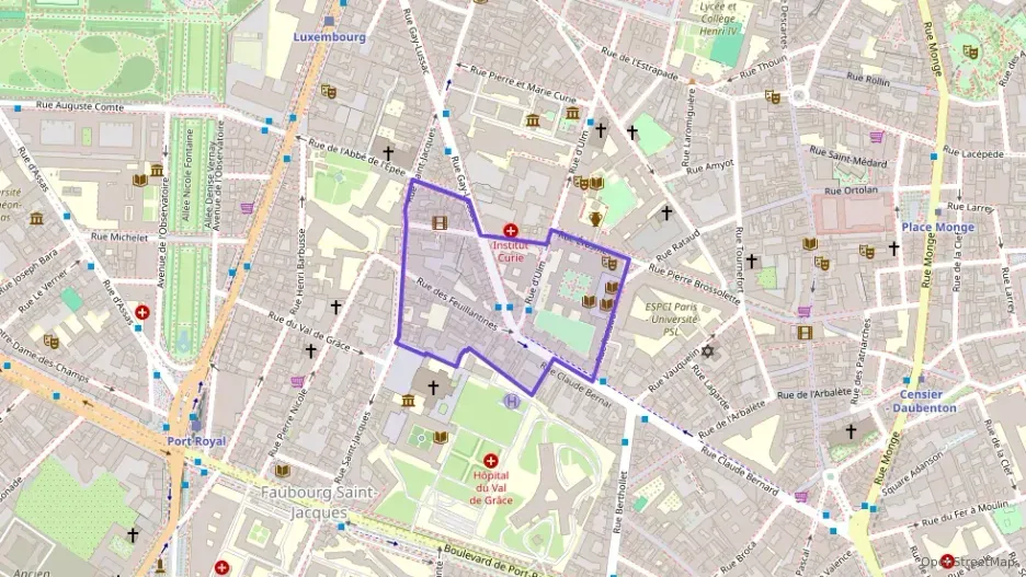 Appartement 51 m² trois pièces à vendre à Paris 5e Arrondissement Appartement 51 m² trois pièces à vendre à Paris 5e Arrondissement