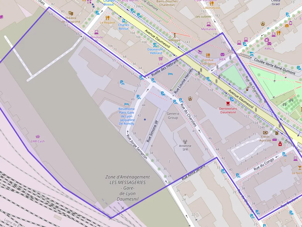 Appartement 23 m² une piece à vendre à Paris 12e Arrondissement