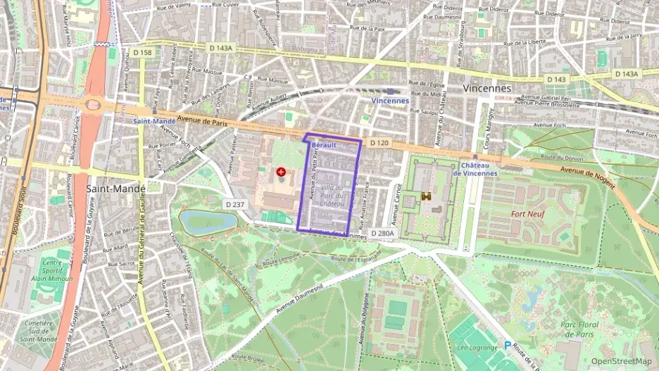 Appartement 56 m² deux pieces à vendre à Vincennes