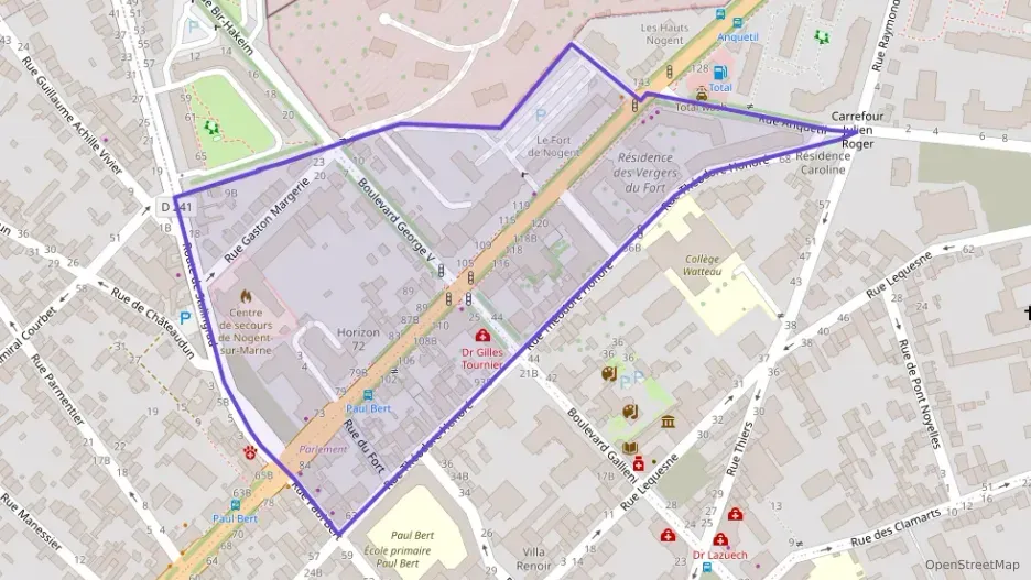 Appartement 86 m² quatre pièces à vendre à Nogent-sur-Marne Appartement 86 m² quatre pièces à vendre à Nogent-sur-Marne