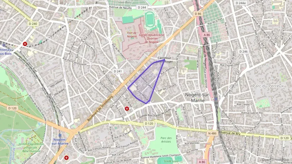 Appartement 88 m² quatre pièces à vendre à Nogent-sur-Marne