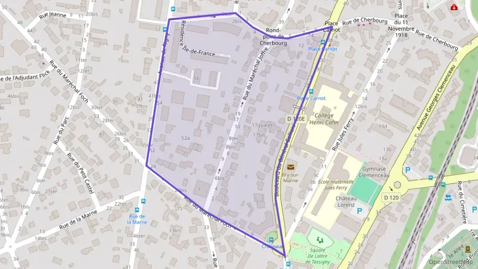 Appartement 47 m² deux pieces à vendre à Bry-sur-Marne