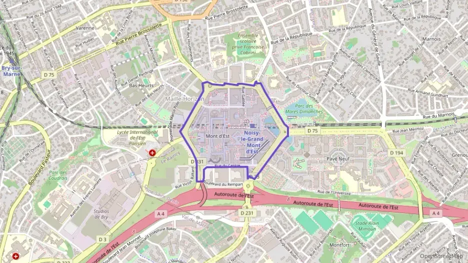 Appartement 86 m² trois pièces à vendre à Noisy-le-Grand