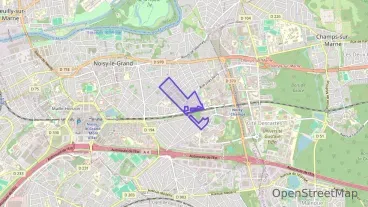 Appartement 46 m² deux pieces à vendre à Noisy-le-Grand
