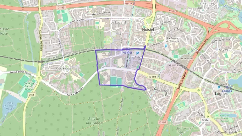 Appartement 66 m² trois pièces à vendre à Noisiel