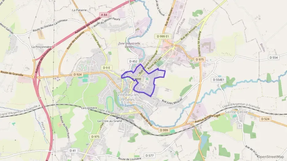 Appartement 35 m² une piece à vendre à Villedieu-les-Poêles-Rouffigny