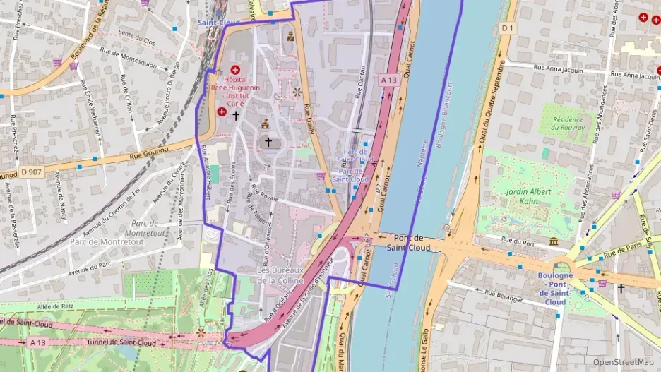 Appartement 65 m² trois pièces à vendre à Saint-Cloud Appartement 65 m² trois pièces à vendre à Saint-Cloud