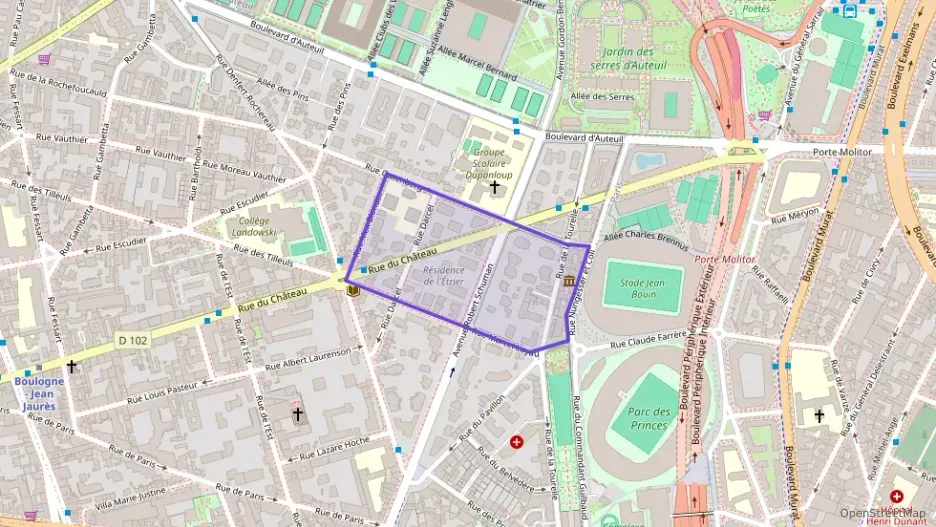 Appartement 57 m² deux pieces à vendre à Boulogne-Billancourt