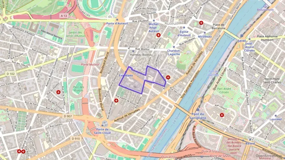 Appartement 84 m² trois pièces à vendre à Paris 16e Arrondissement Appartement 84 m² trois pièces à vendre à Paris 16e Arrondissement