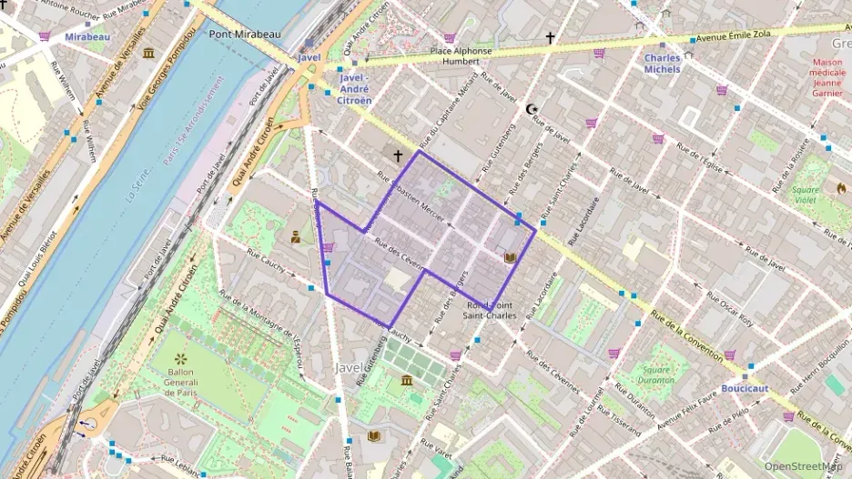 Appartement 44 m² deux pieces à vendre à Paris 15e Arrondissement