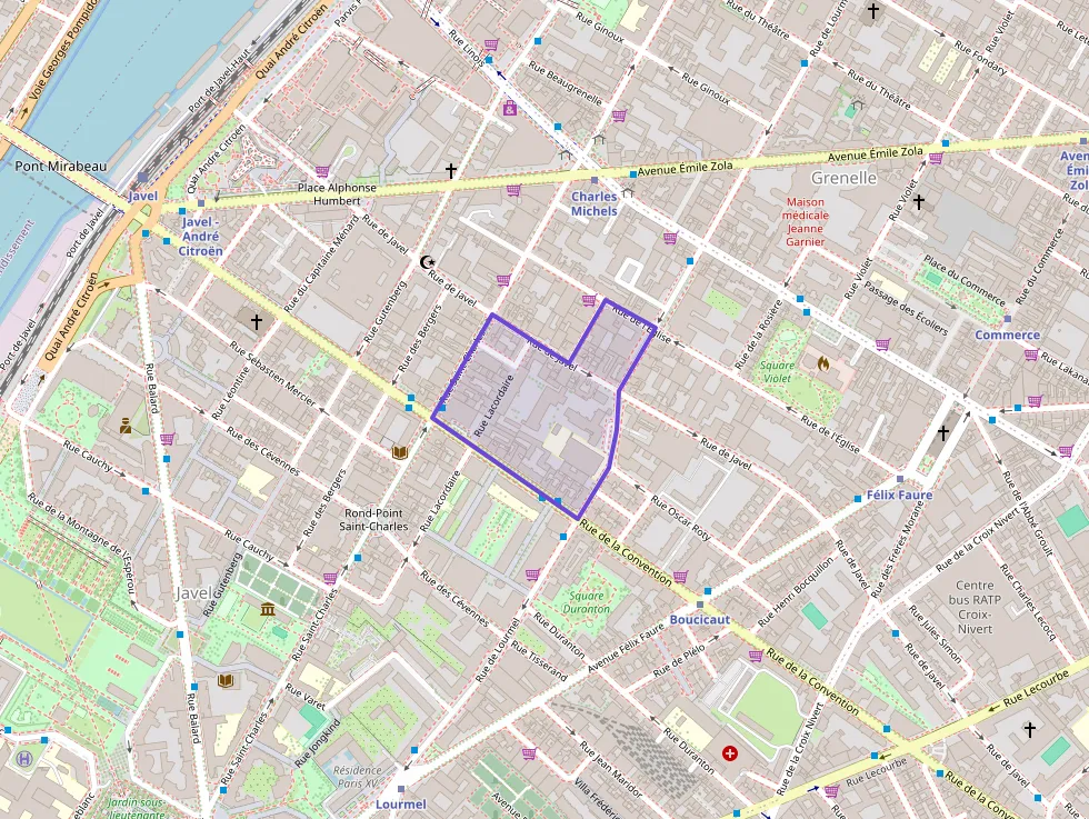 Appartement 34 m² une piece à vendre à Paris 15e Arrondissement