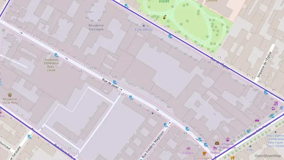 Appartement 67 m² trois pièces à vendre à Paris 15e Arrondissement Appartement 67 m² trois pièces à vendre à Paris 15e Arrondissement