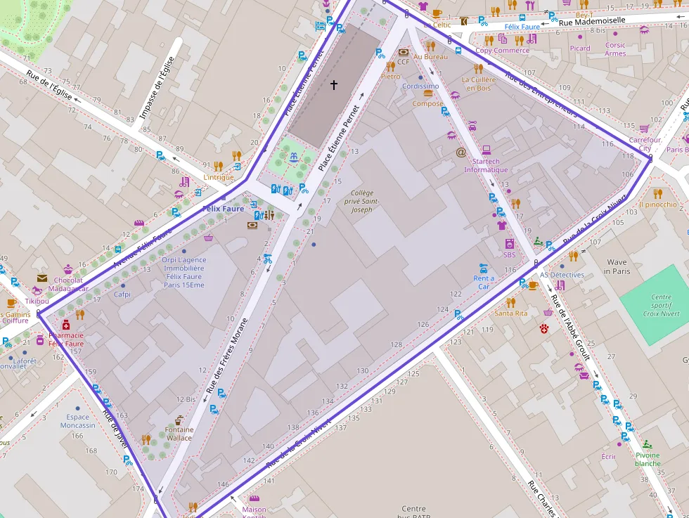Appartement 50 m² deux pieces à vendre à Paris 15e Arrondissement