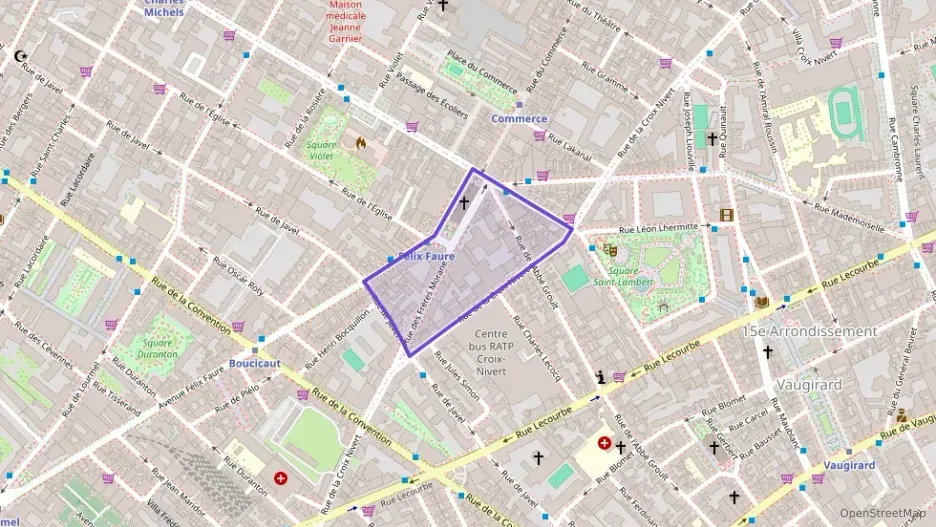 Appartement 47 m² trois pièces à vendre à Paris 15e Arrondissement Appartement 47 m² trois pièces à vendre à Paris 15e Arrondissement