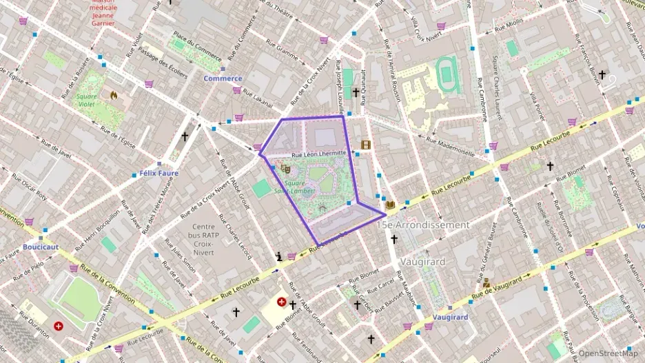Appartement 35 m² deux pieces à vendre à Paris 15e Arrondissement