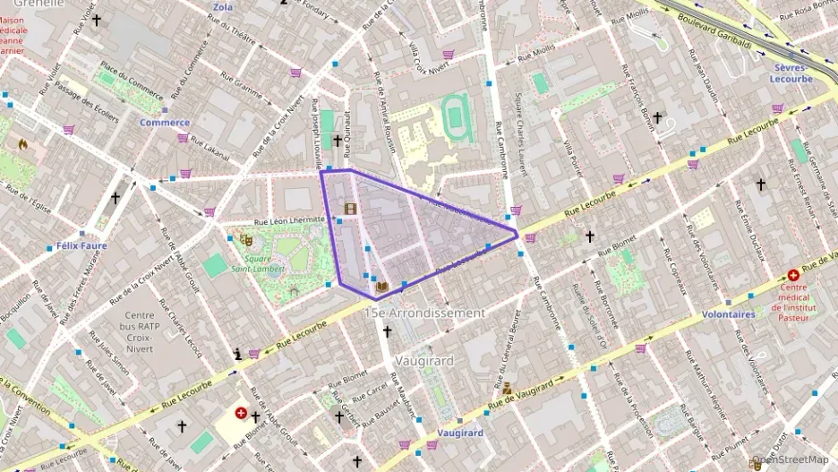 Appartement 35 m² deux pieces à vendre à Paris 15e Arrondissement