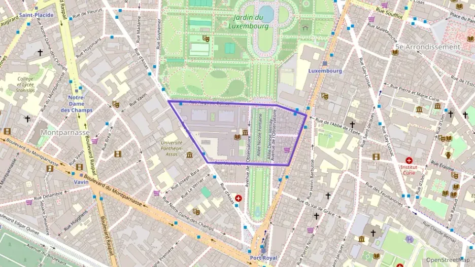 Appartement 65 m² deux pieces à vendre à Paris 6e Arrondissement