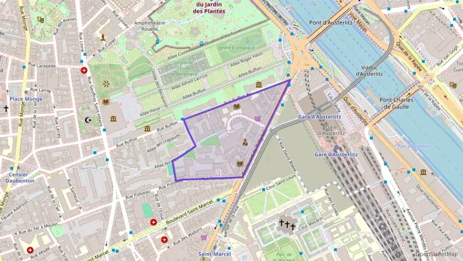 Appartement 55 m² trois pièces à vendre à Paris 5e Arrondissement