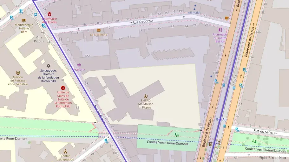 Appartement 52 m² deux pieces à vendre à Paris 12e Arrondissement