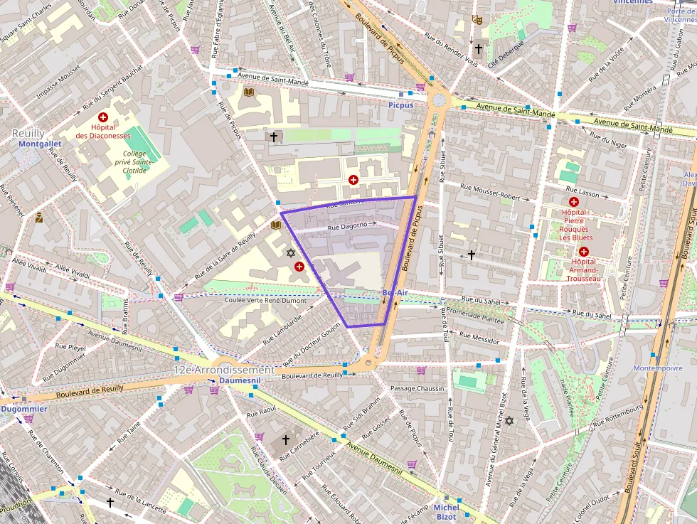 Appartement 25 m² une piece à vendre à Paris 12e Arrondissement