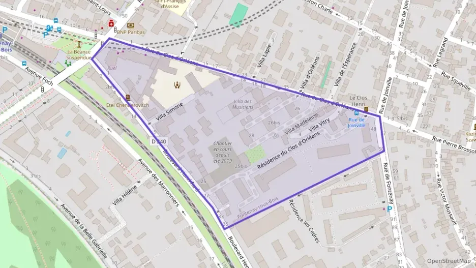 Appartement 78 m² trois pièces à vendre à Fontenay-sous-Bois