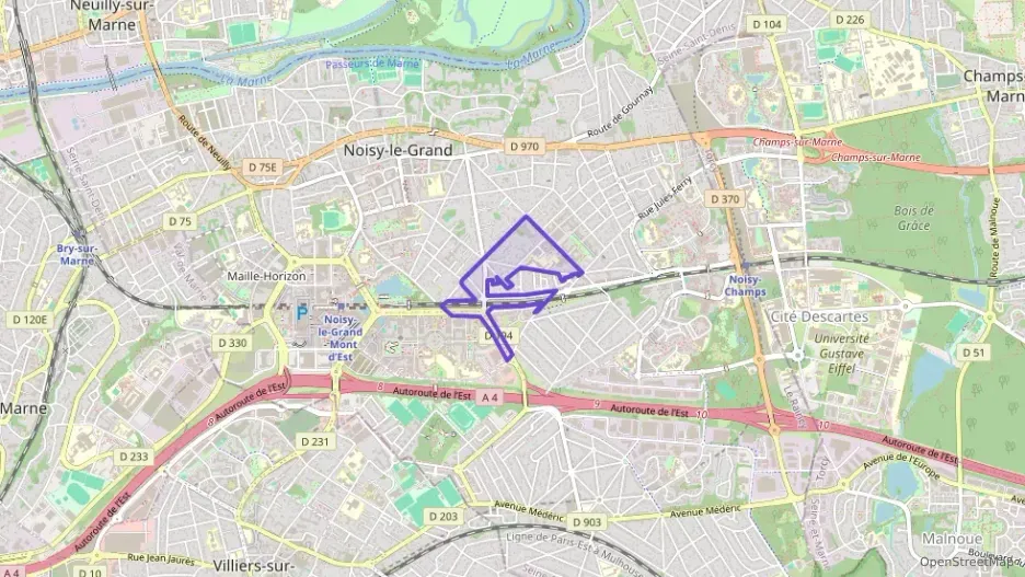 Appartement 68 m² trois pièces à vendre à Noisy-le-Grand Appartement 68 m² trois pièces à vendre à Noisy-le-Grand