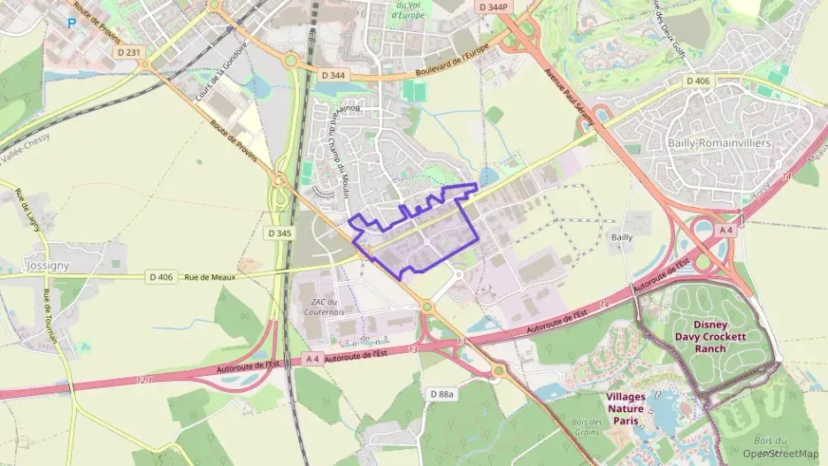 Appartement 65 m² trois pièces à vendre à Serris Appartement 65 m² trois pièces à vendre à Serris