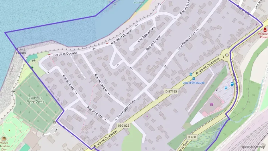 Appartement 65 m² trois pièces à vendre à Donville-les-Bains